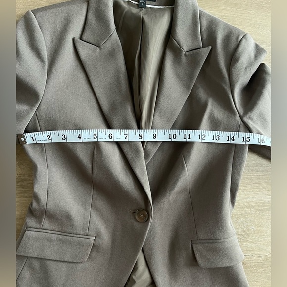 Express Women’s Tan Blazer SZ 0 - Picture 5 of 10